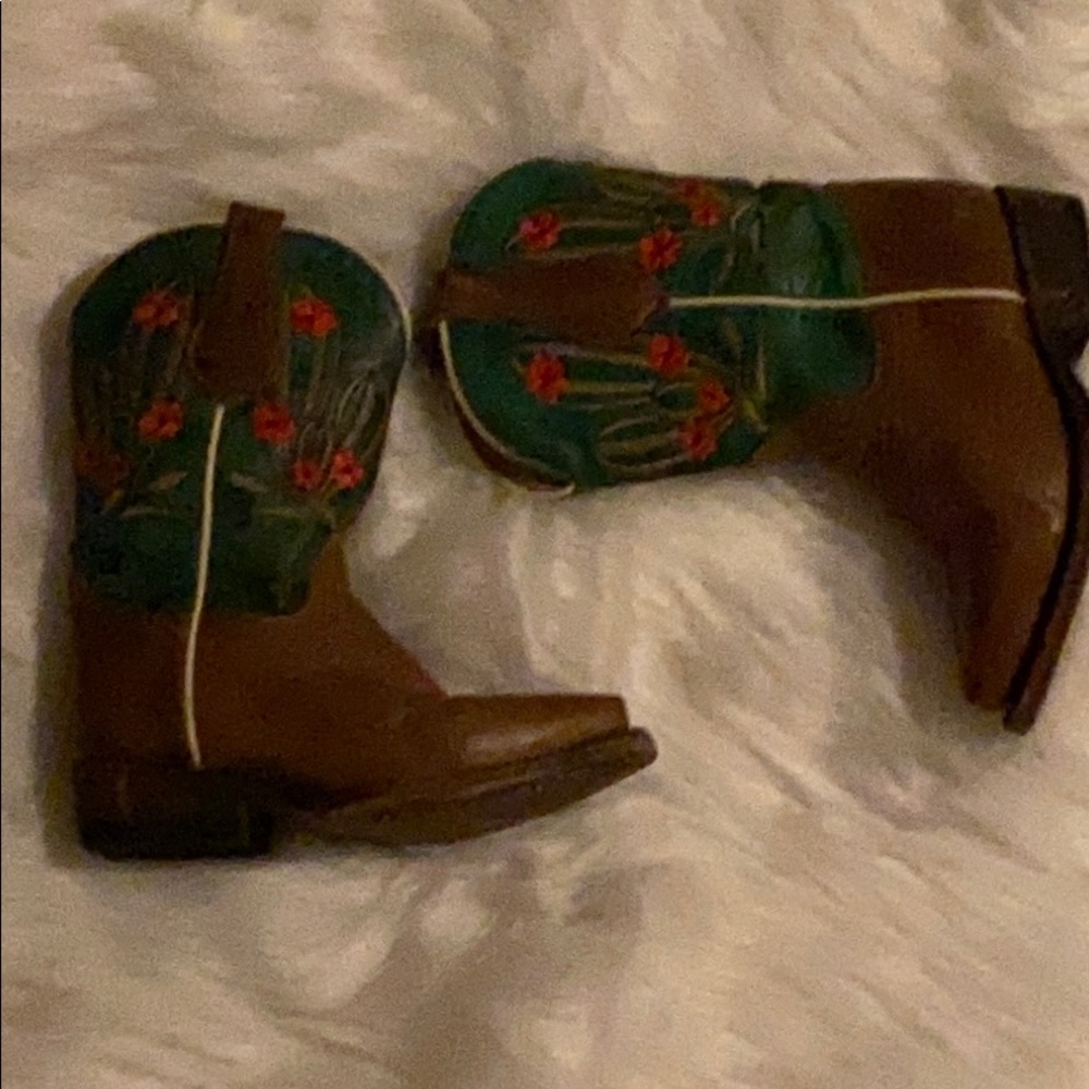 Little girl roper boots size nine